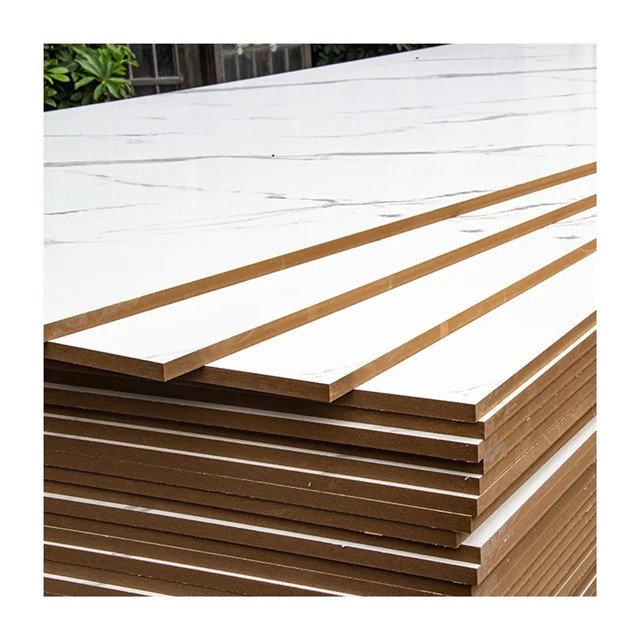 15mm White Melamine Faced MDF Board for Furniture