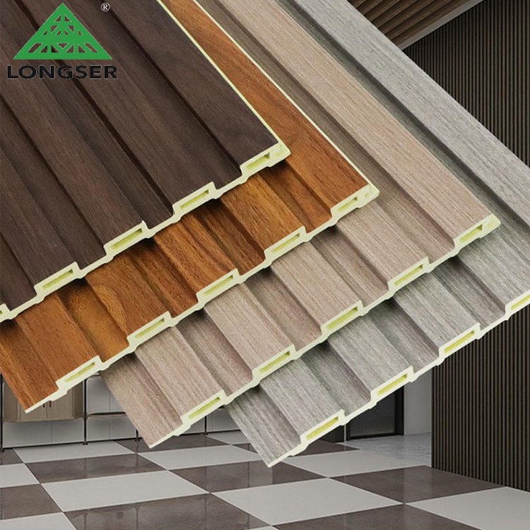 New Types Of Wall Material 3d Interior Pvc Wpc Wall Panels/boards Design In Pakistan Wooden Grain Pvc Wpc Wall Panels
