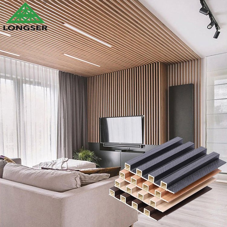 New Types Of Wall Material 3d Interior Pvc Wpc Wall Panels/boards Design In Pakistan Wooden Grain Pvc Wpc Wall Panels