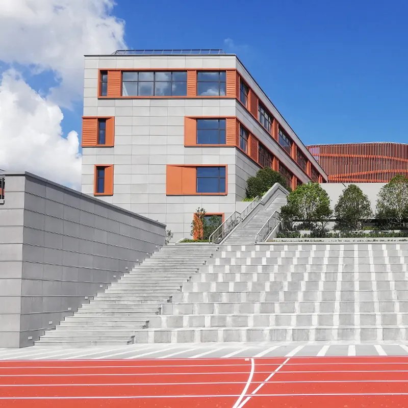 China Factory Exterior Outdoor Decorative Wall Cladding Design Co-extrusion Panel Siding Board