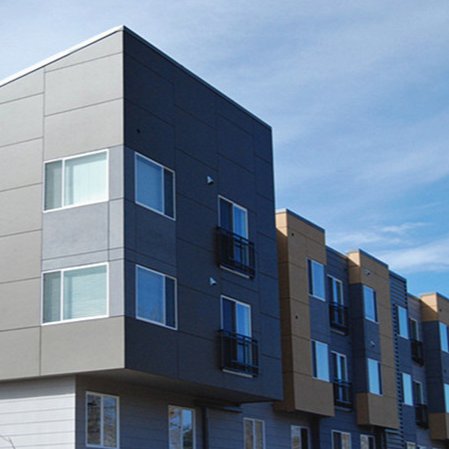 China Factory Exterior Outdoor Decorative Wall Cladding Design Co-extrusion Panel Siding Board