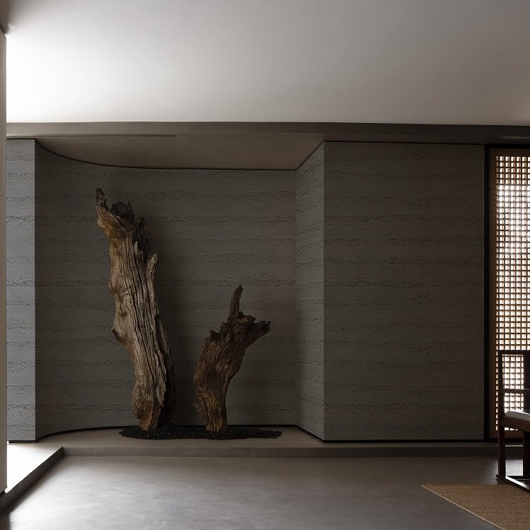 Thin and light stone veener Rammed Earth Board for wall decoration wall cladding flexible tiles for the middle east