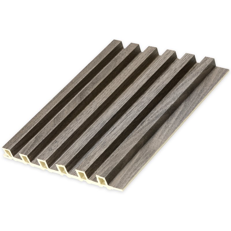 Factory Direct Sale Interior WPC Wall Panels Popular Wooden grain pvc grille fluted wall cladding other Boards