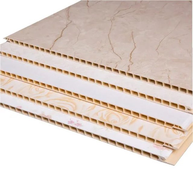 manufacturers new design decoration boards interior wood plastic sheet Integrated Wallboard