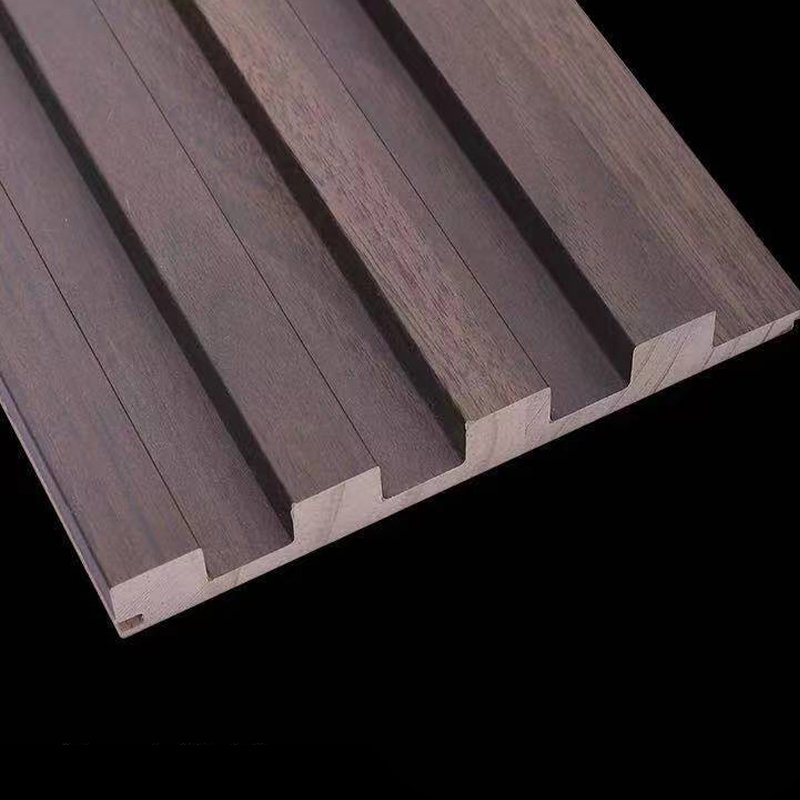 Anti-collision seamless whole house decor wood decorative sound proof sheets fluted interior boards pvc wall panels