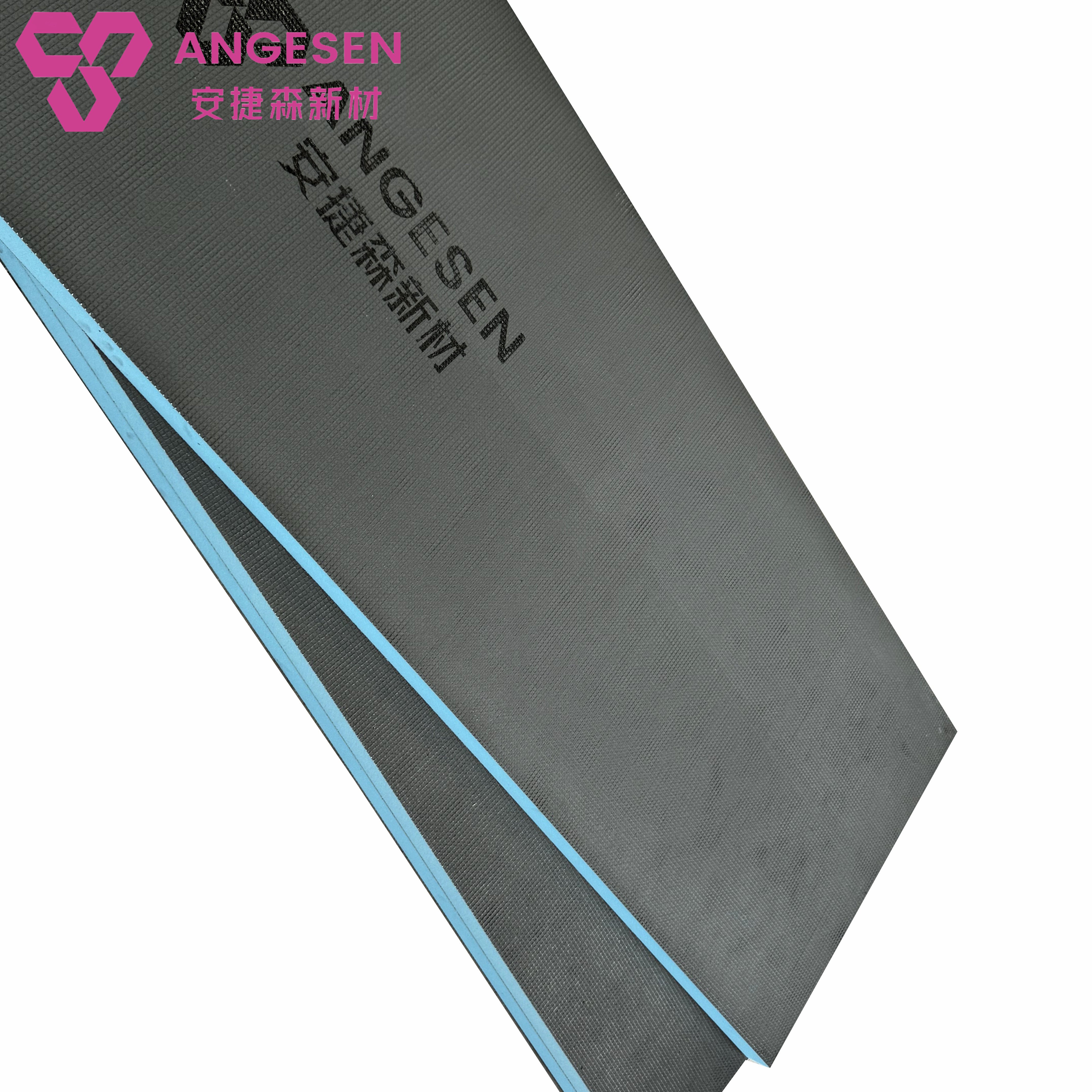 Angesen Quality certification XPS Polystyrene Board Tile Backer Board for bathroom