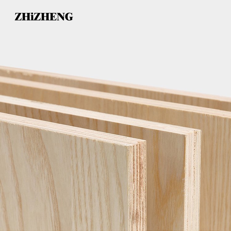 Factory Custom Size Moisture Resistant Plywood Sheet Melamine Laminated Multilayer Board For Building Construct