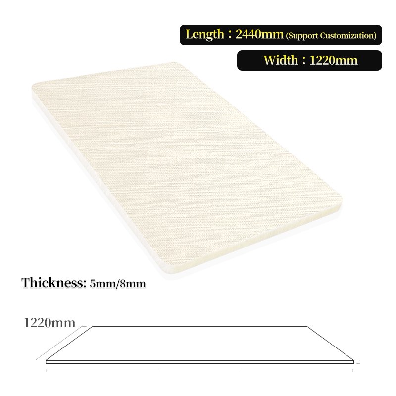 Interior decorative board wall panel bamboo charcoal fiber wall board PVC WPC wall panel plate