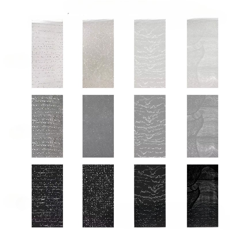 Transparent Concrete Board Cement Clear Determined Transparent Stone Star Plastic Boards Decoration Board Background Wall Panel