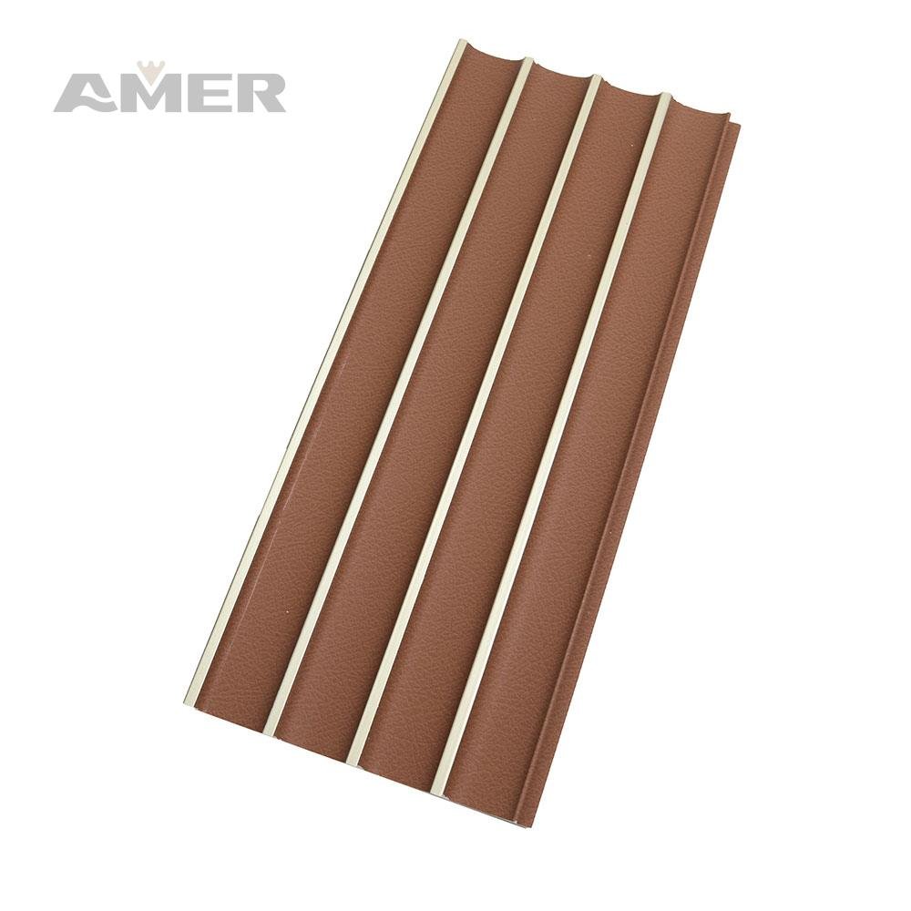 Amer Factory Price Oem Waterproof 120mm Width Wall Panel boards Interior Home Decor