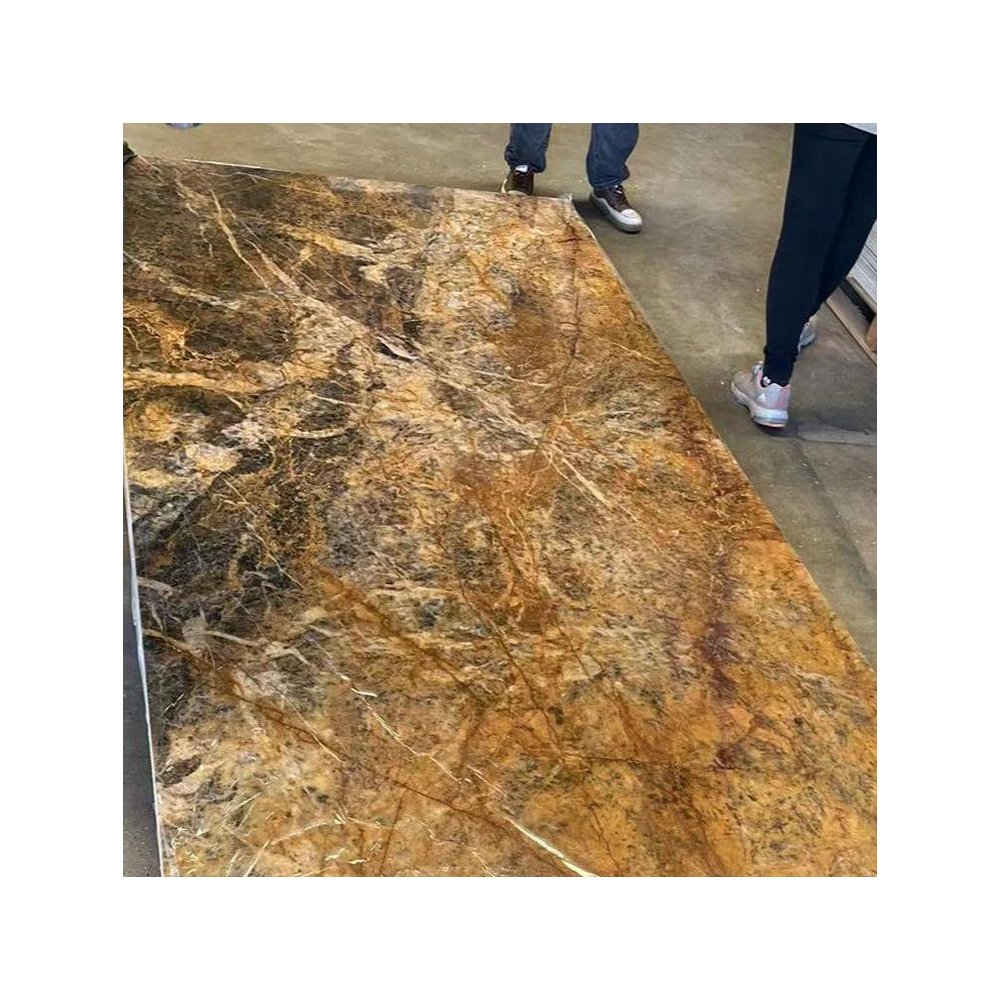 Modern Style Moisture-Proof Marble Sheet Board Interior Decorative Wall Panels Alternative to Marble Block Sample Board
