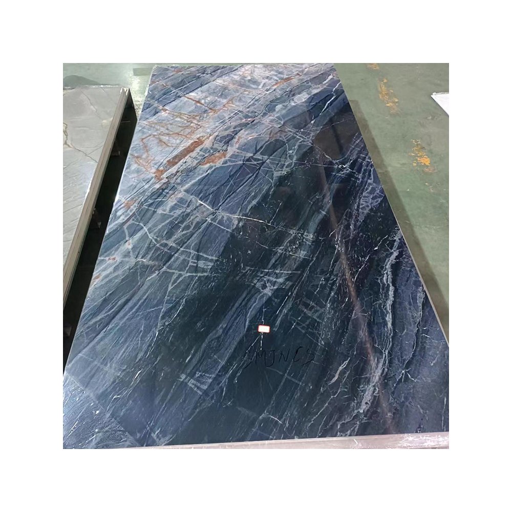 Modern Style Moisture-Proof Marble Sheet Board Interior Decorative Wall Panels Alternative to Marble Block Sample Board