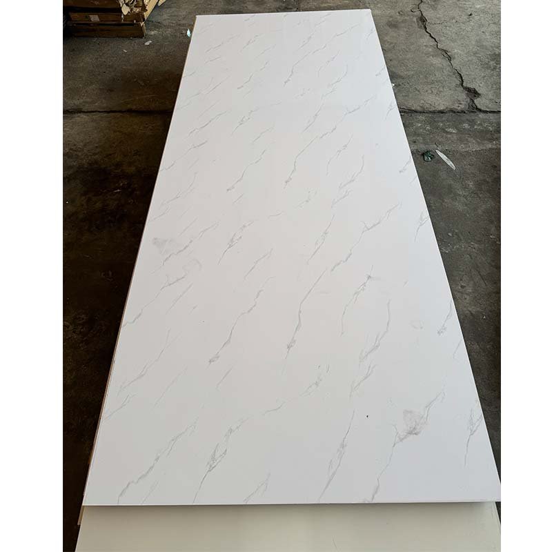 High Gloss Bamboo Charcoal White Board Pvc Wall Panel Like Marble Wpc Wall Panel