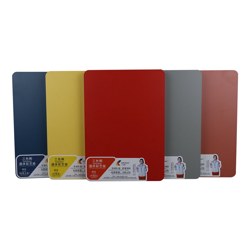 Wholesale Customized kids-friendly moisture-proof panel decoration colored MDF panel for indoor household