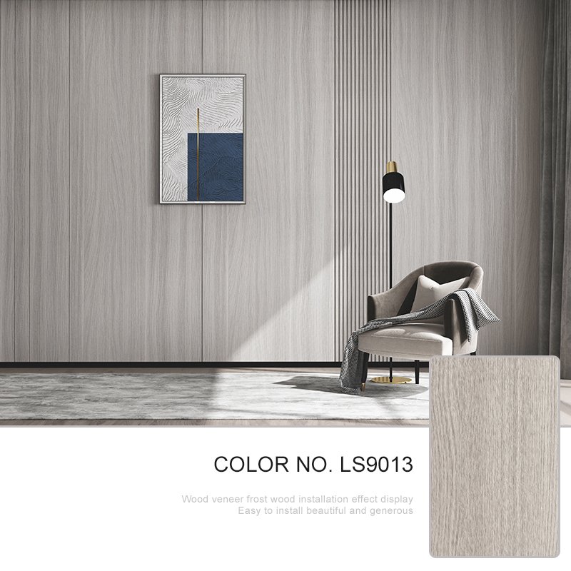 Akzo Nobel Great Quality Wood Veneer LS9013 Hardwood Plank Pvc Wall Panel Other Boards