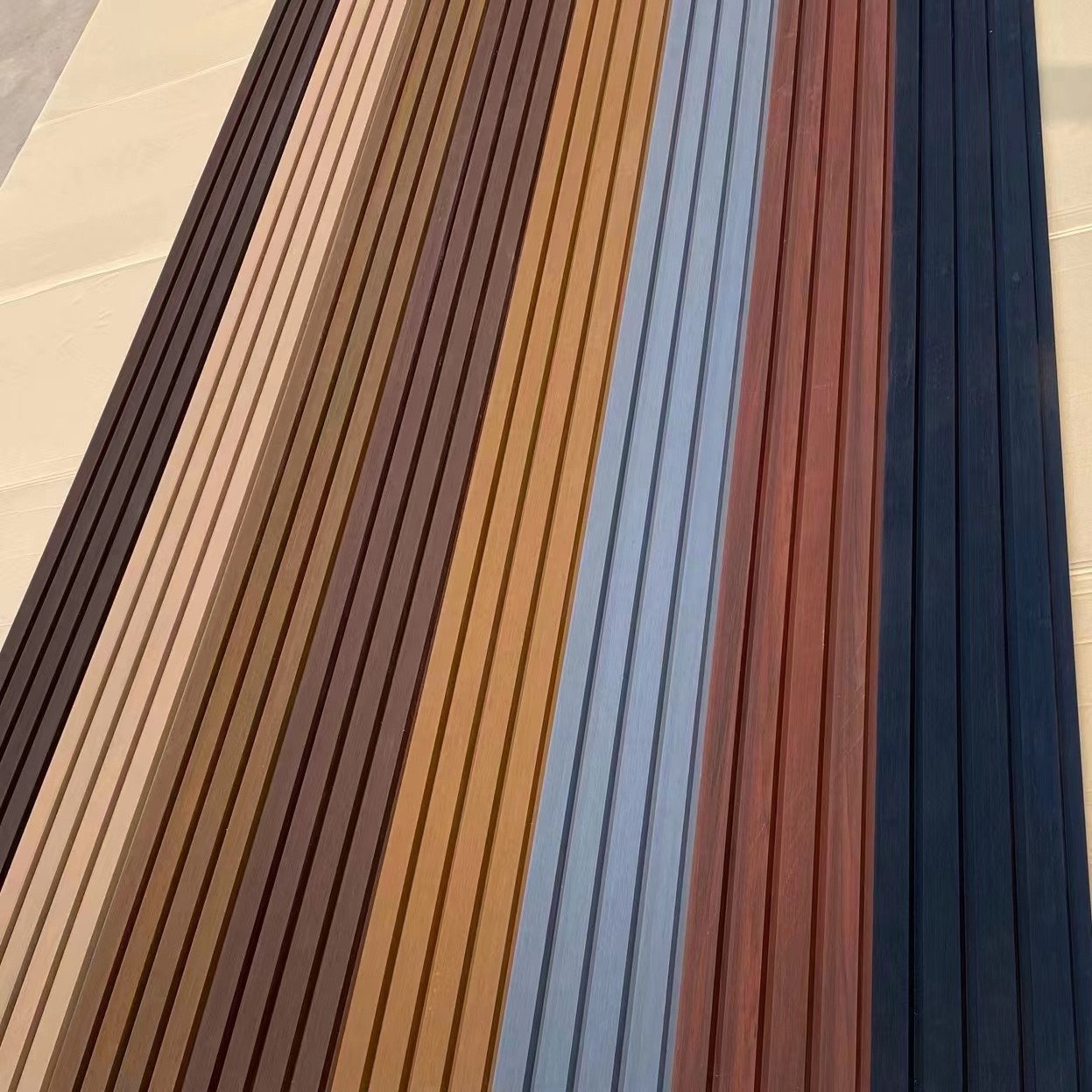 Waterproof Wood Plastic Composite Wall Panel Wpc Cladding Interior Exterior Pvc Other Boards Wall Panels/boards Wpc Wall Panel