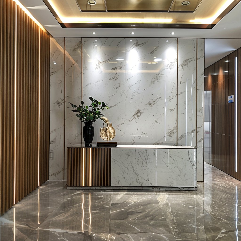 Interior Structural Board Waterproof WPC Wal Panel Eco-Friendly WPC Wall Cladding New Design