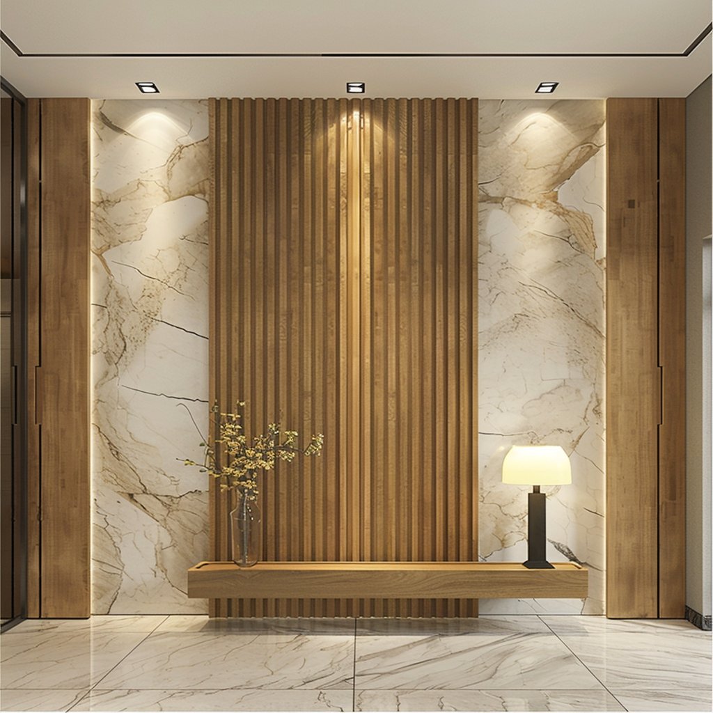 Interior Structural Board Waterproof WPC Wal Panel Eco-Friendly WPC Wall Cladding New Design