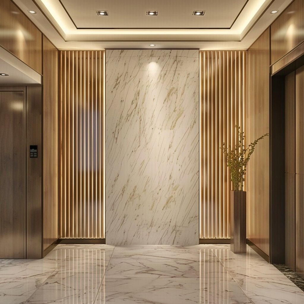 Interior Structural Board Waterproof WPC Wal Panel Eco-Friendly WPC Wall Cladding New Design