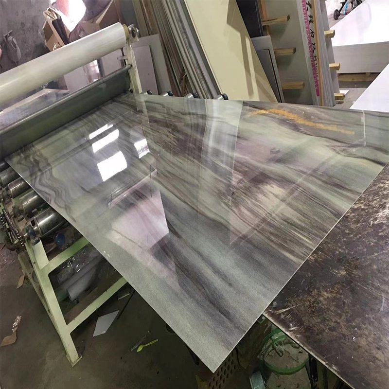 ODM Decoration Wall Alternative Panel UV Marble Look Sheet PVC Board Plastic Stone Composite Others Wallpapers