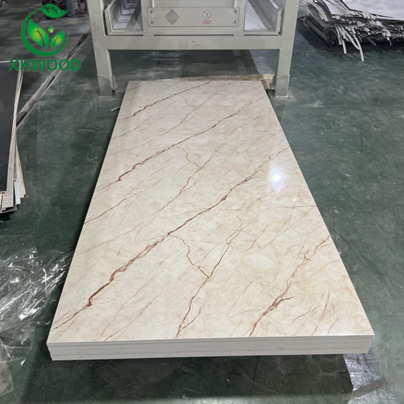 Factory Price Wholesale Wall Panel Luxury Vinyl PVC Panel UV PVC Marble Sheet UV Plates for Home