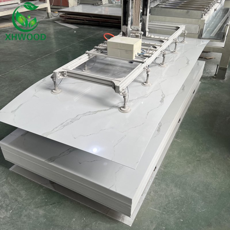 Factory Price Wholesale Wall Panel Luxury Vinyl PVC Panel UV PVC Marble Sheet UV Plates for Home