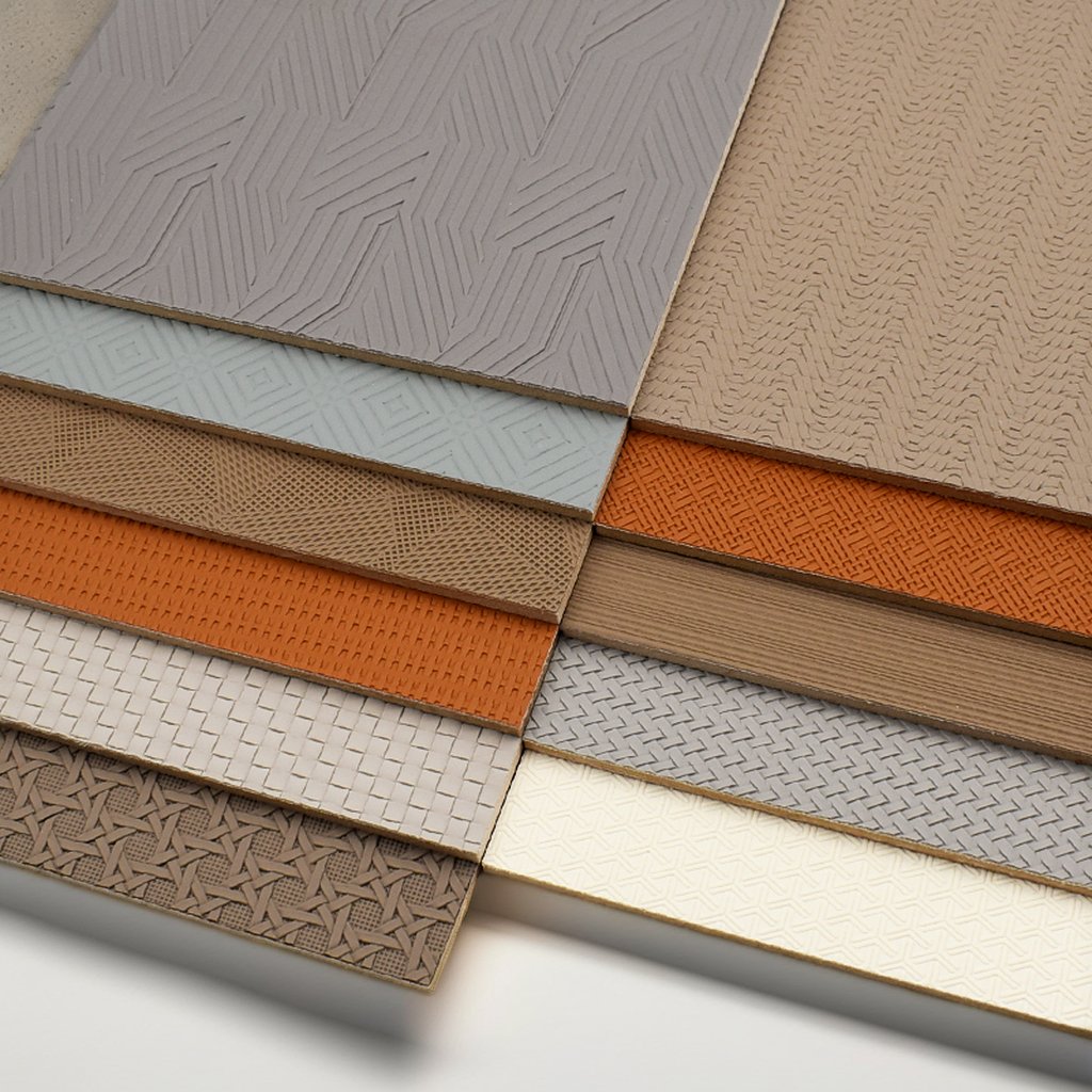 Wholesale 8mm WPC Wood Veneer Carbon Crystal Board Modern Style Bamboo Crystal Background Wall Decoration Gym Manufactured Gym