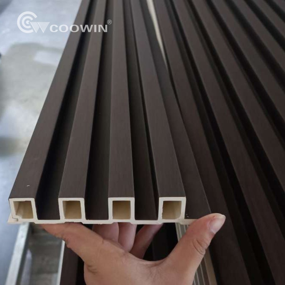 factory fire retardant slatted wpc panel for interior wpc wall panel and fluted wall panel wpc