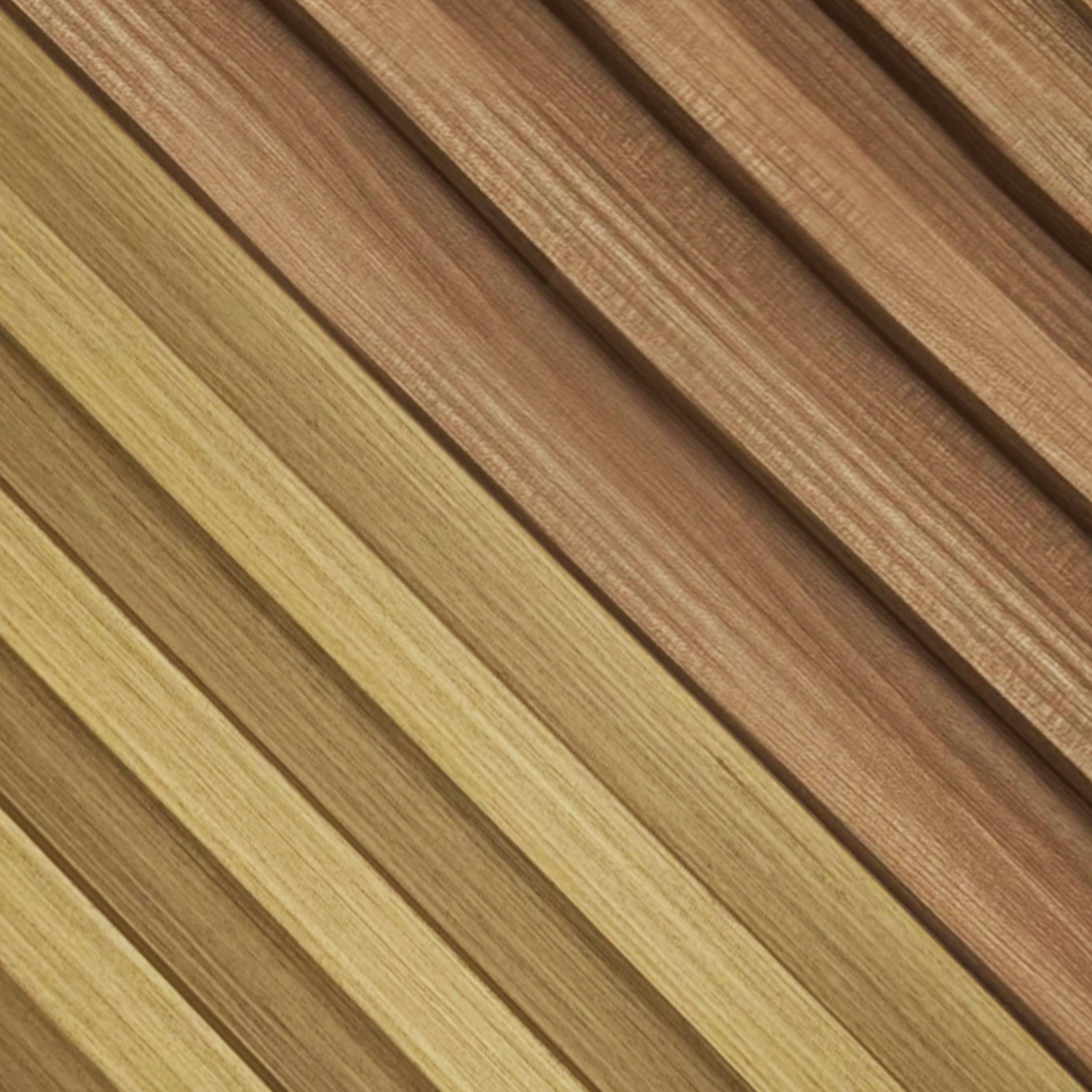Reasonable Price 3D Wood Veneer Fluted Cladding Low Price WPC Decor Wall Panel Board For Indoor Tv Background Wall Decoration