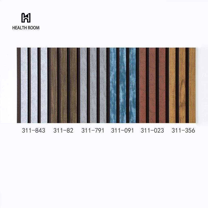 Modern Style Eco-friendly Decoration PS Grille Wall Panel Interior Wall Board For Building Hospital Hotel School