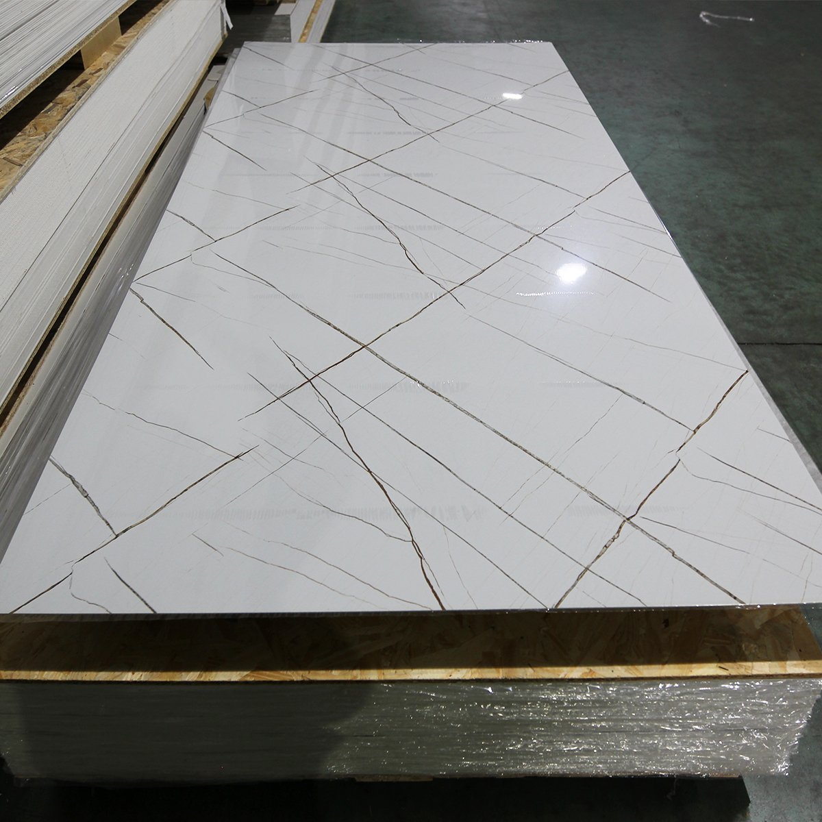 Foju Factory Direct wholesale Supply Wall Board Pvc Panel Marble Pvc Uv Marble Sheet