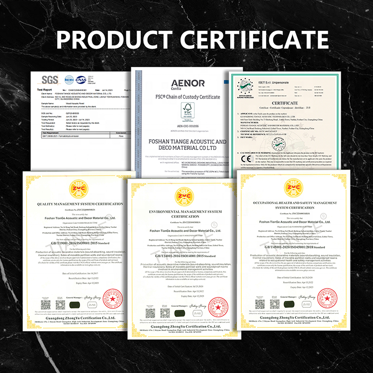 Goodsound Wave Wood Soundproof Board Akupanel Wooden Soundproof Board Insulation Wall Slat Acoustic Panels for Studio