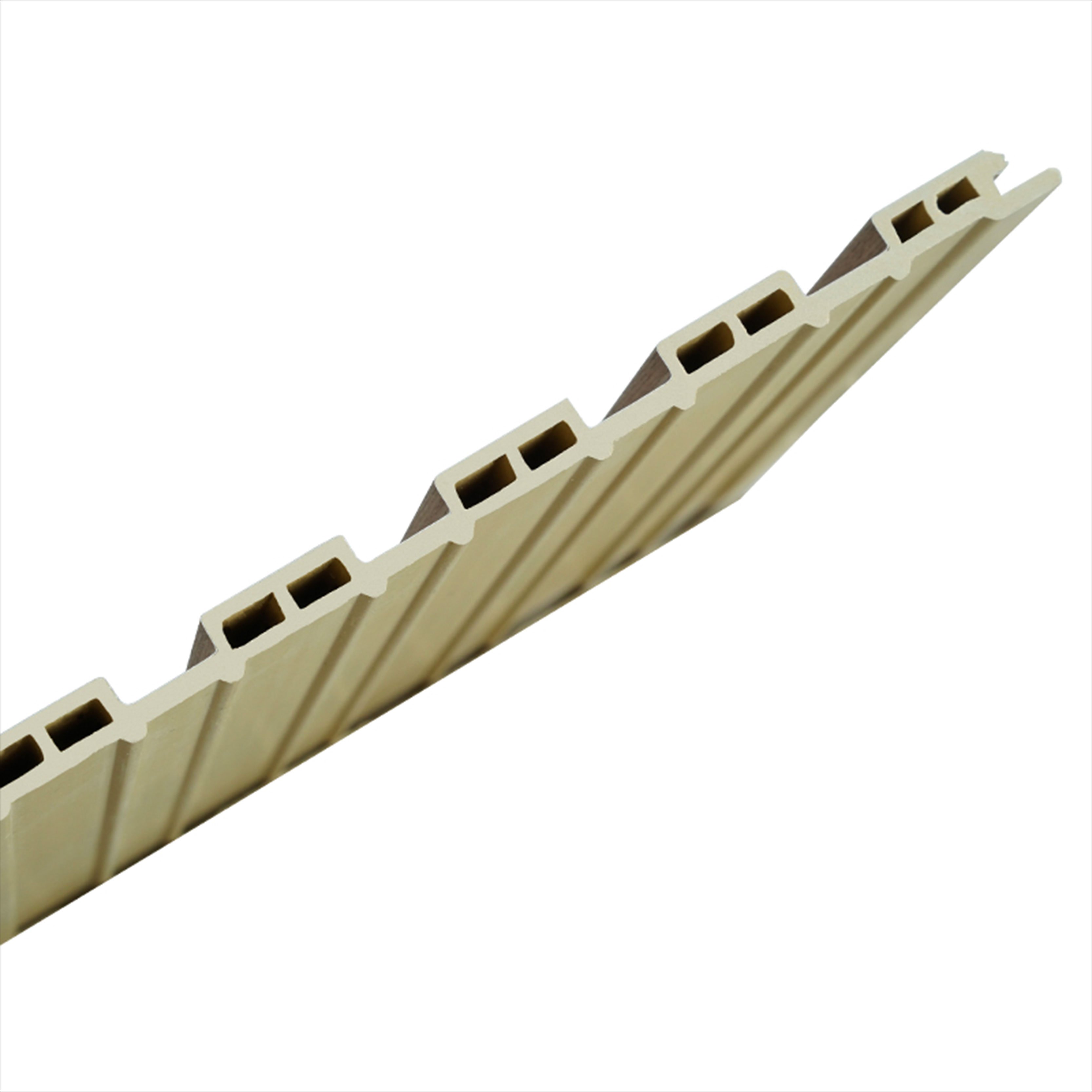 Indoor decorative Water-Proof wpc ceiling wall panel composite Composite PVC WPC Interior Coating Cladding Fluted Wall Board