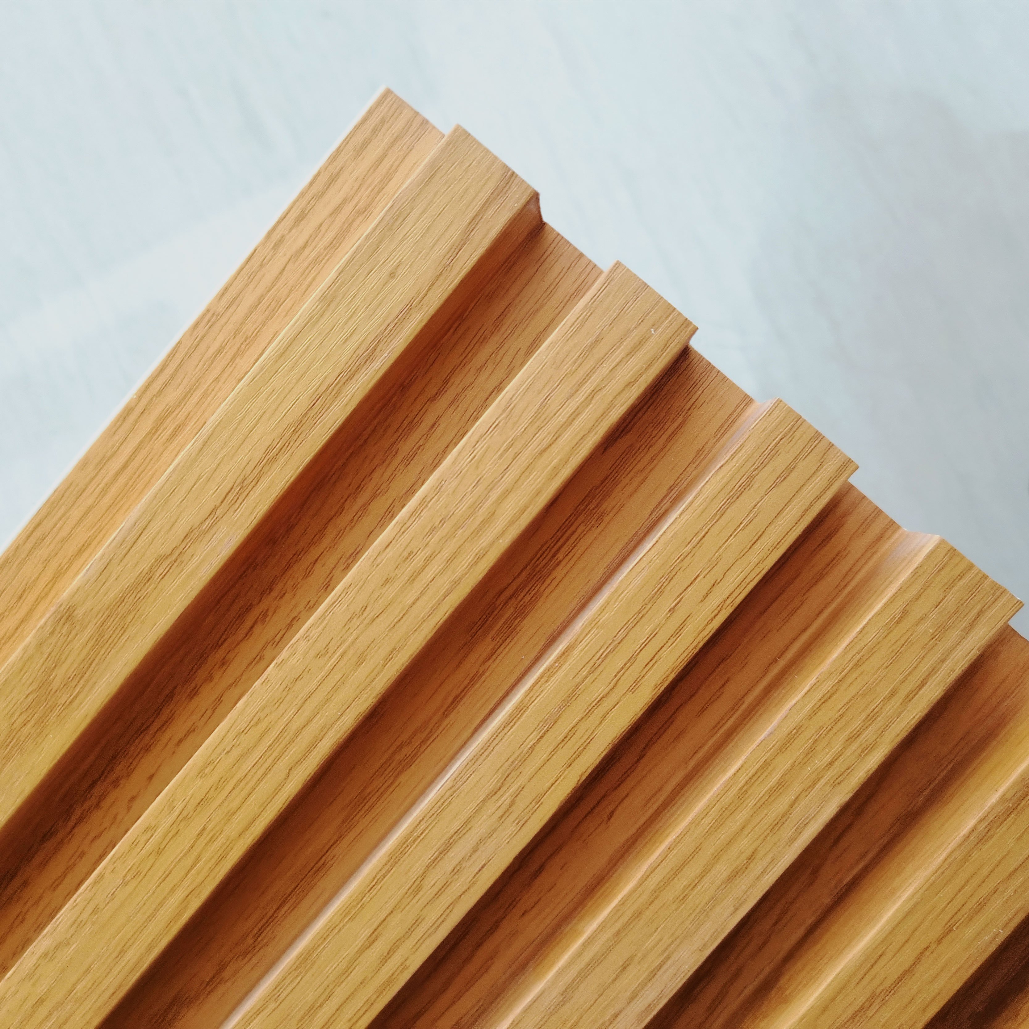 Indoor decorative Water-Proof wpc ceiling wall panel composite Composite PVC WPC Interior Coating Cladding Fluted Wall Board