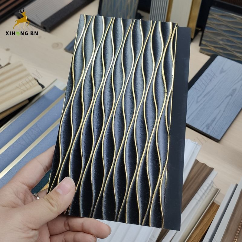 JSXH Factory Price Home Decoration Material Light Weight Waterproof 3d Wall Panel Ps Wall Cladding Panel 3d Ps Wall Panel Sample