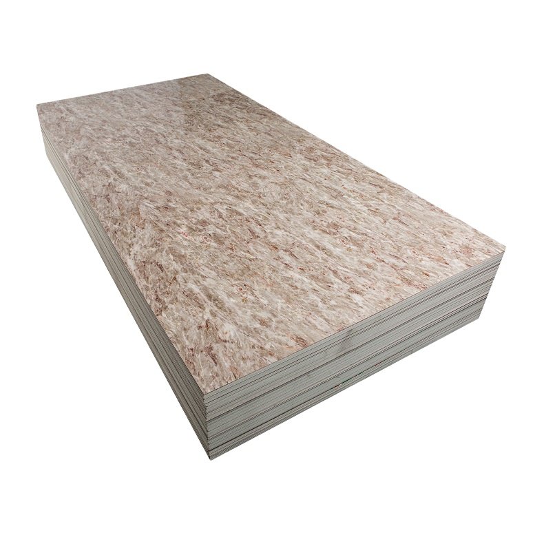 New arrival spc wall panel for interior decoration pvc marble sheet black with gold line uv board