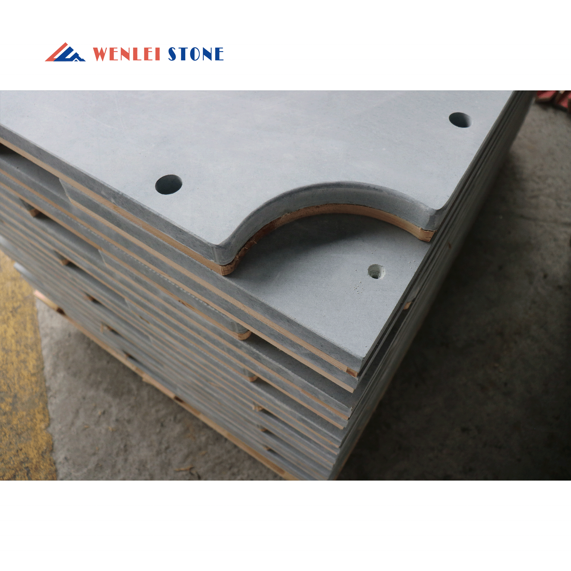 Ready Stock Natural Stone Gray 9 Ft 3 In 1 Polished Slate With Wood Board For Pool Table Slate