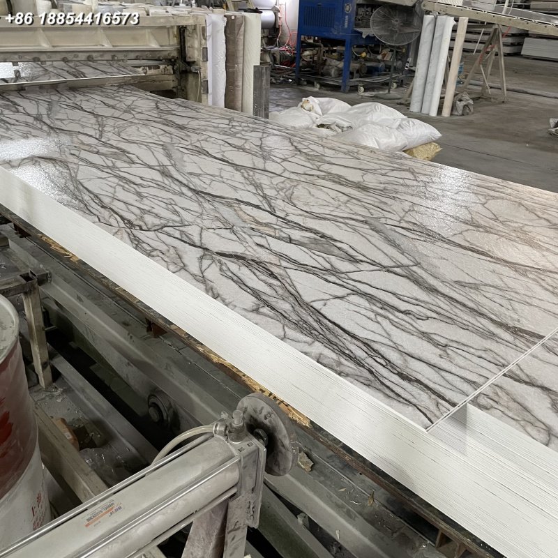 PVC Wall panel 3D UV Marble Sheet Modern wall panel board pvc marble panels