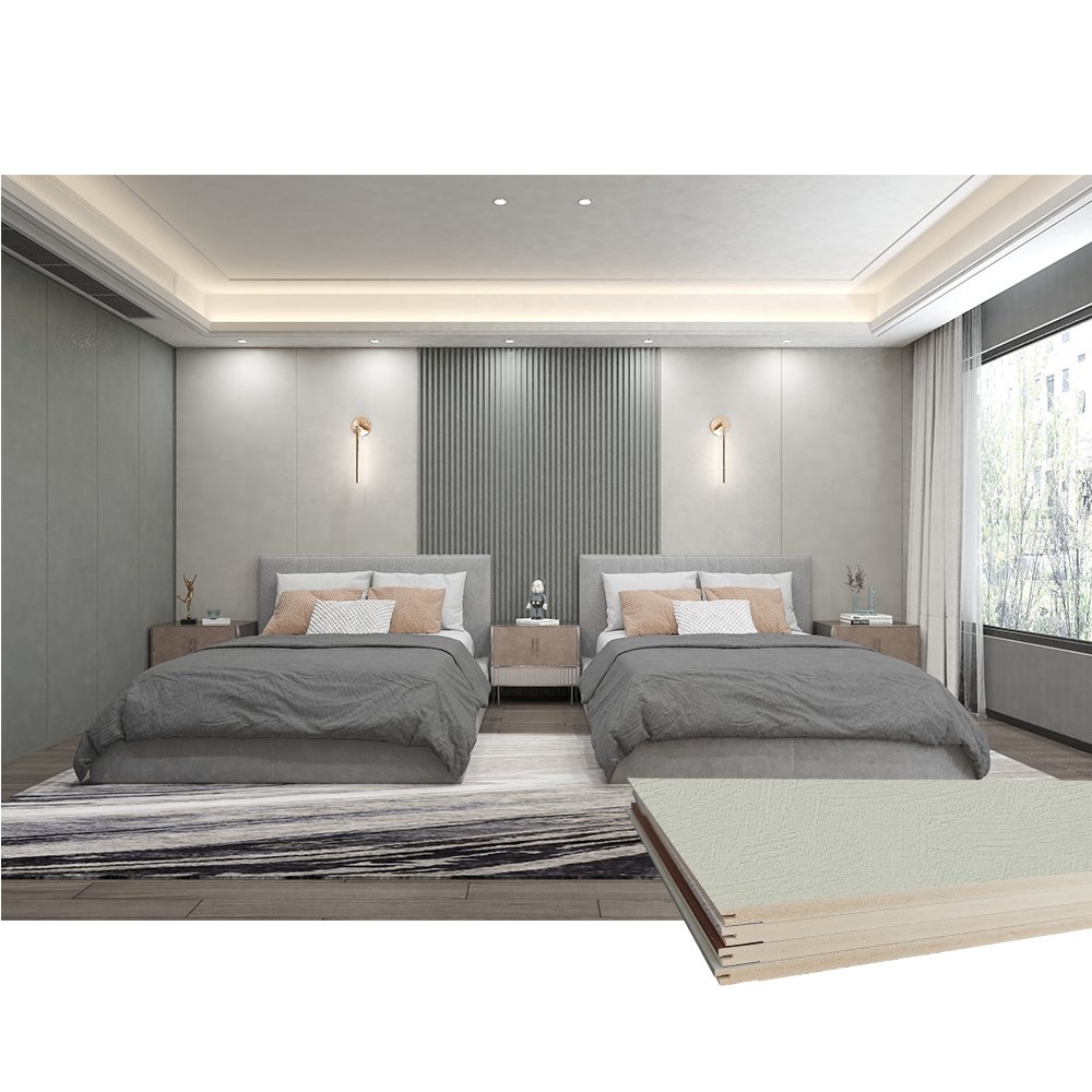 Insoul Wpc Wall waterproof fireproof factory easy installed Boards for Hotel bedroom