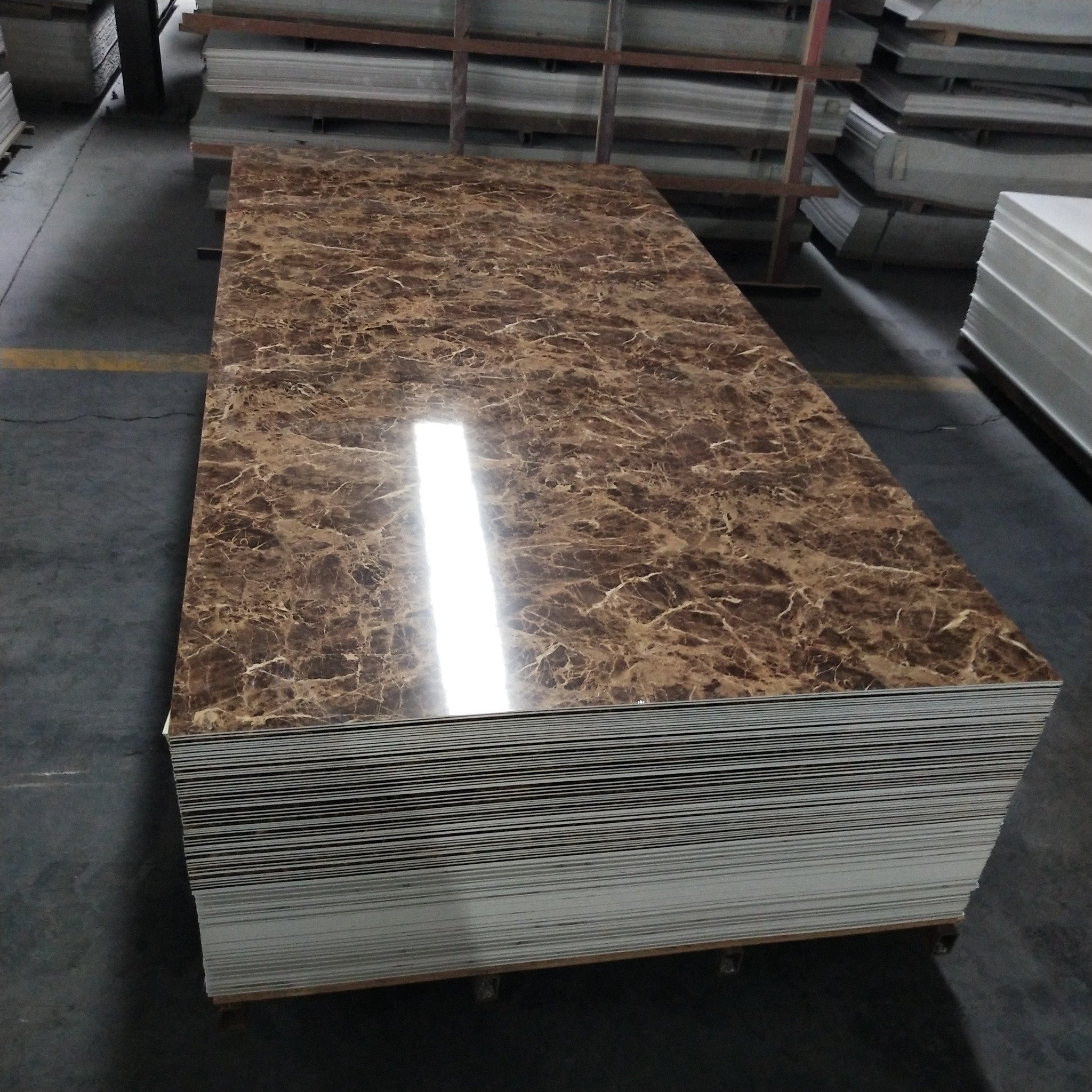Factory Direct Price 2023 hot sale High Quality wallpaper Luxury Living Room PVC 3D Wall Panel TV background
