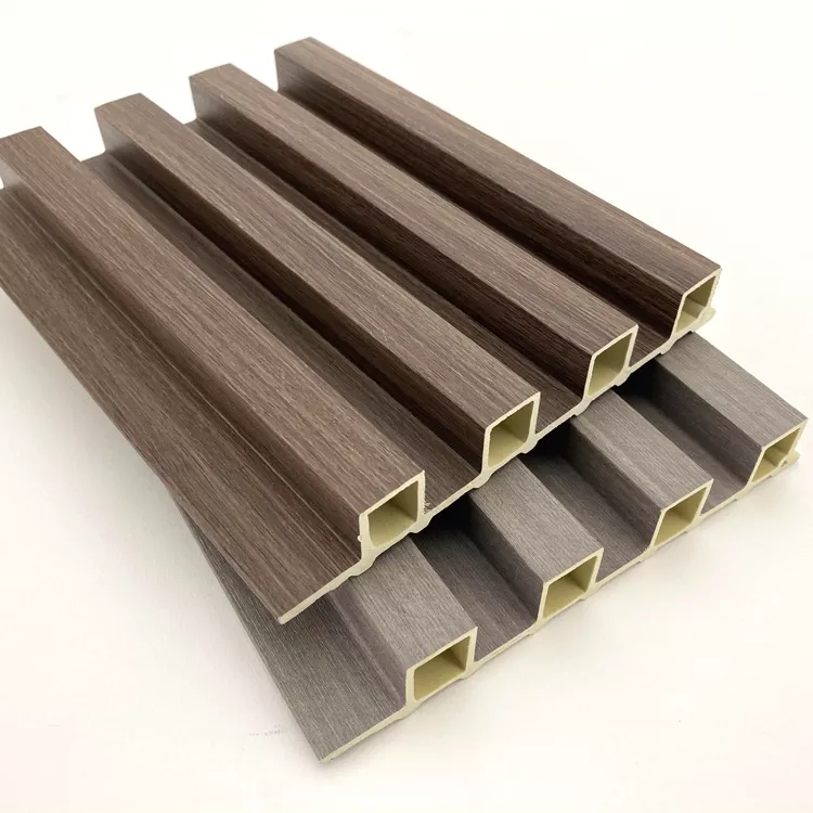 Co-extrusion WPC Exterior Wall Cladding Waterproof WPC Great Wall Panels Decorative Wood Plastic Composite Wall Board