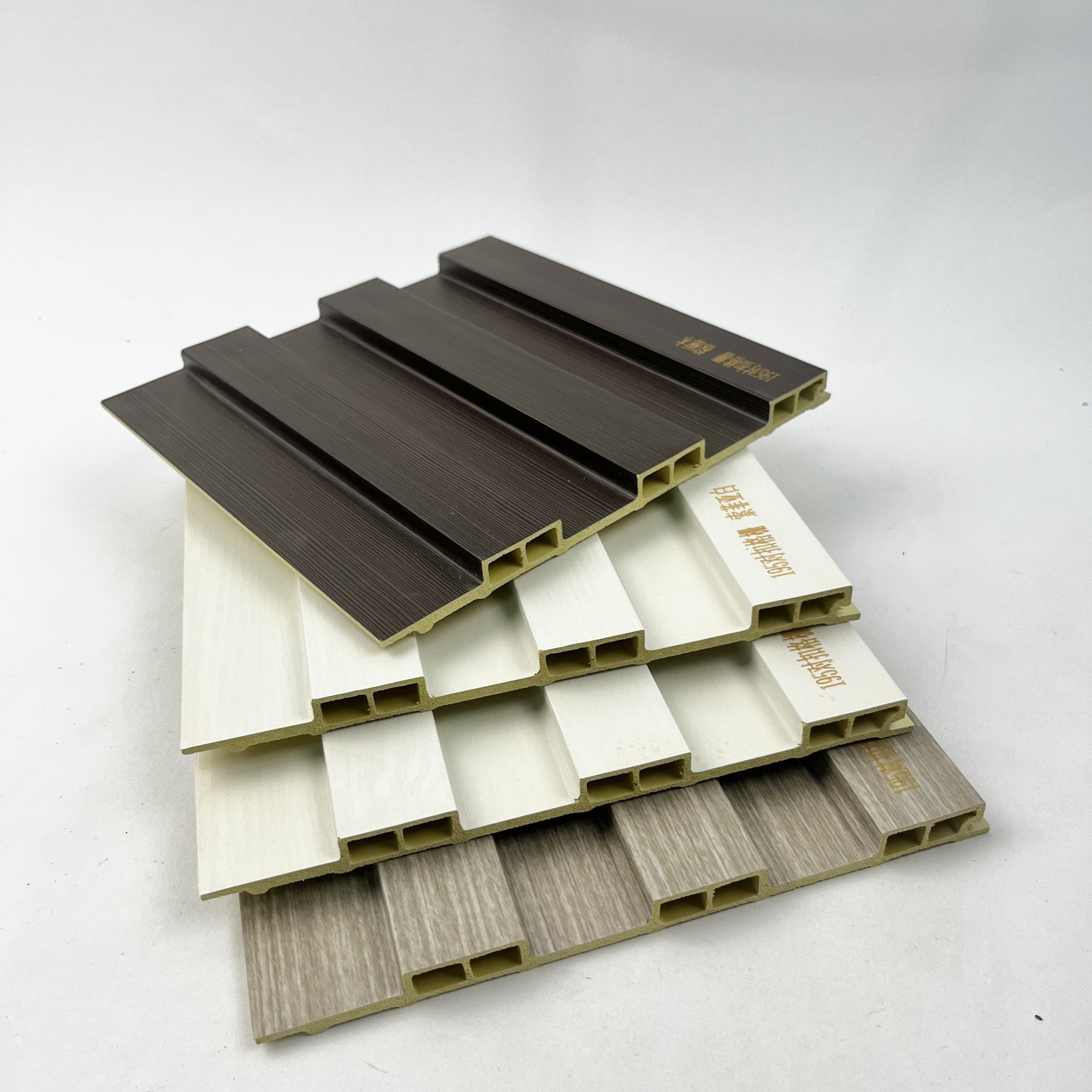 Co-extrusion WPC Exterior Wall Cladding Waterproof WPC Great Wall Panels Decorative Wood Plastic Composite Wall Board