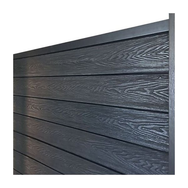 wholesale waterproof wood plastic composite fencing panels board wpc garden fence