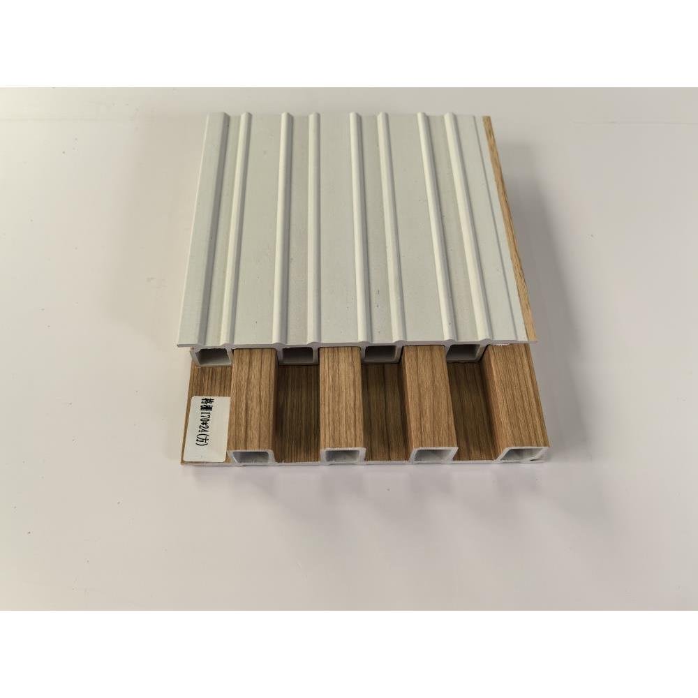Direct Selling corrugated board Bamboo and wood fiber wpc 170x24 square hole grille corrugated paper board sheet