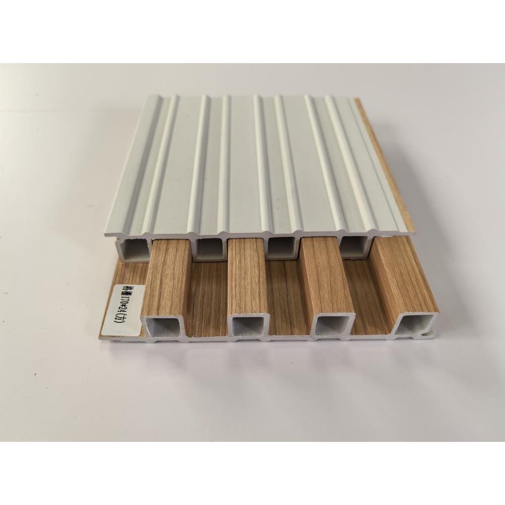 Direct Selling corrugated board Bamboo and wood fiber wpc 170x24 square hole grille corrugated paper board sheet