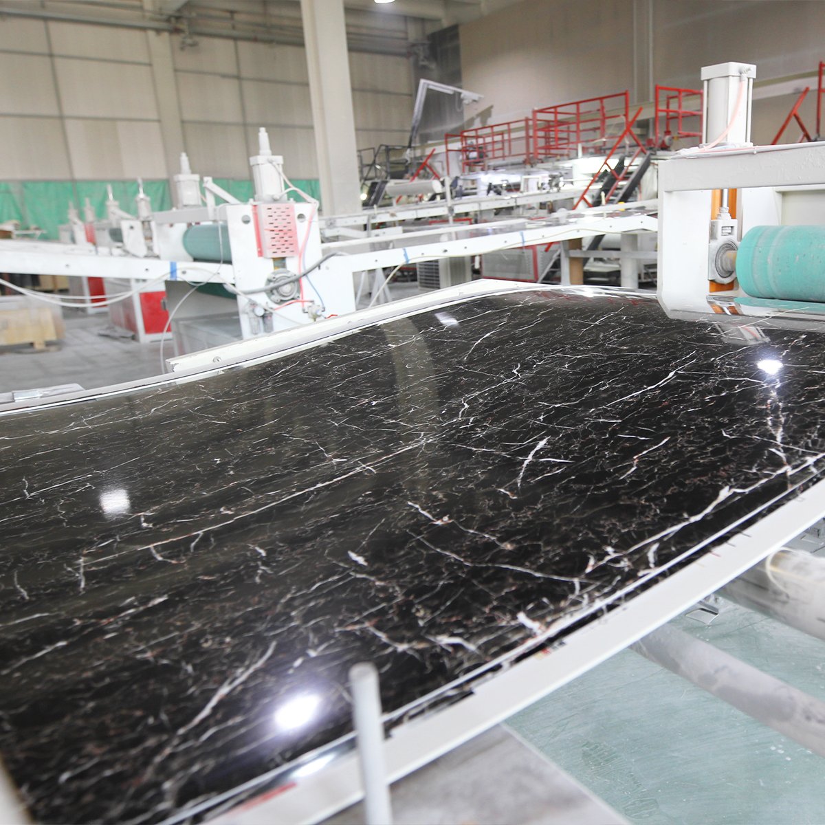 Foju High Gloss Plastic Sheets Panel De Pared De Pvc Marmol Decorativo Artificial Marble Board Uv Marmol Panel Pvc Marble Sheet