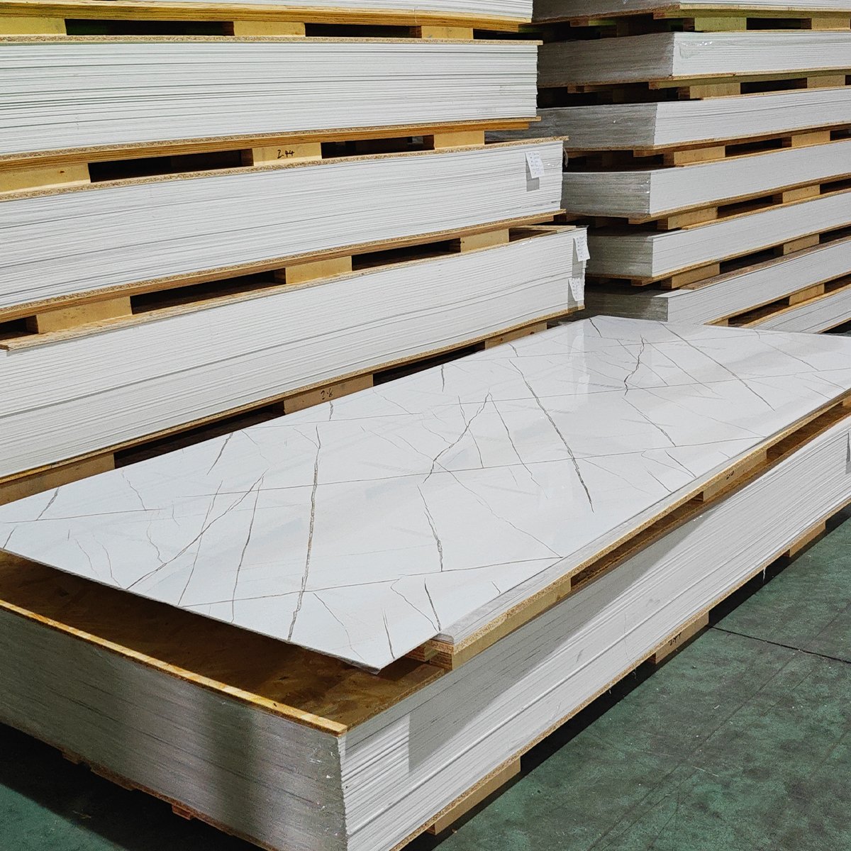 Foju High Gloss Plastic Sheets Panel De Pared De Pvc Marmol Decorativo Artificial Marble Board Uv Marmol Panel Pvc Marble Sheet