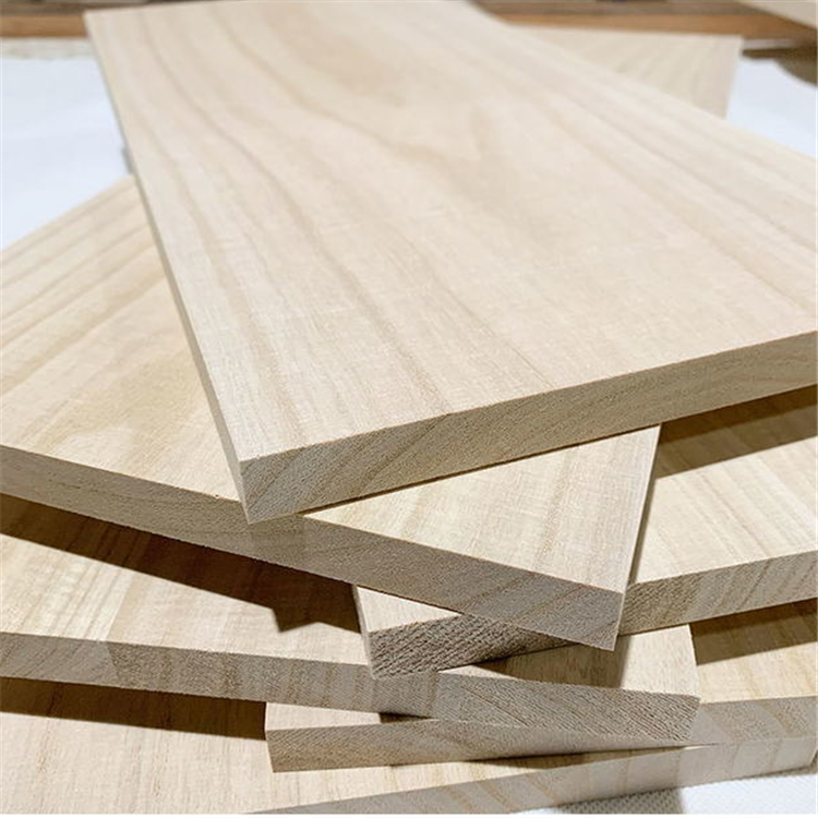 paulownia finger joint boards 4x8 water-proof paulownia wall panels china paulownia wood board factory