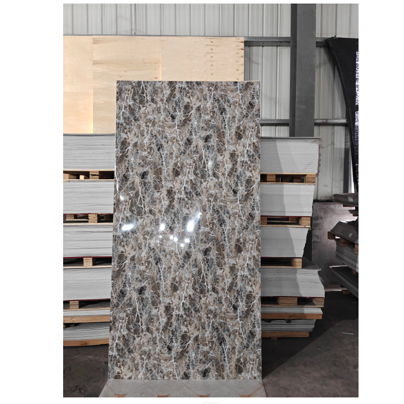 High Glossy Flexible Wall Decorative Board Interior Decorative UV Marble Sheet Board