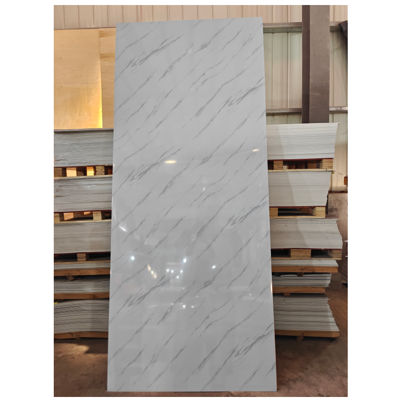 High Glossy Flexible Wall Decorative Board Interior Decorative UV Marble Sheet Board